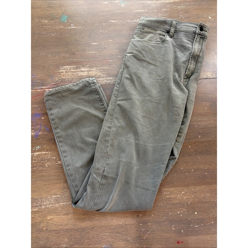 Proof Rover Pants Mens 36x34 Green Straight Leg Stretch Canvas Huckberry Work
